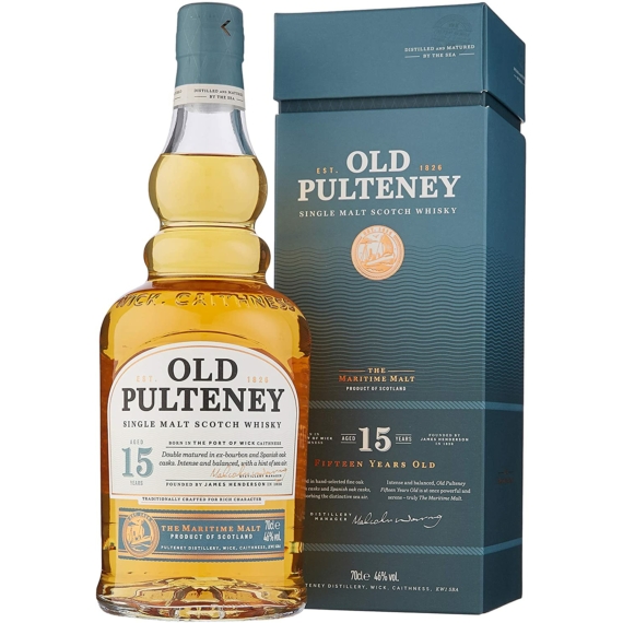 Old Pulteney 15 Éves Single Malt Scotch Whisky