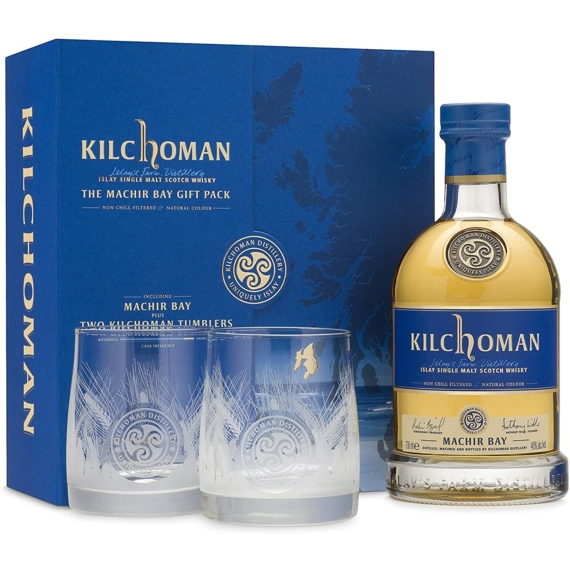 Kilchoman Machir Bay whisky 0,7l 46% + 2 pohár DD