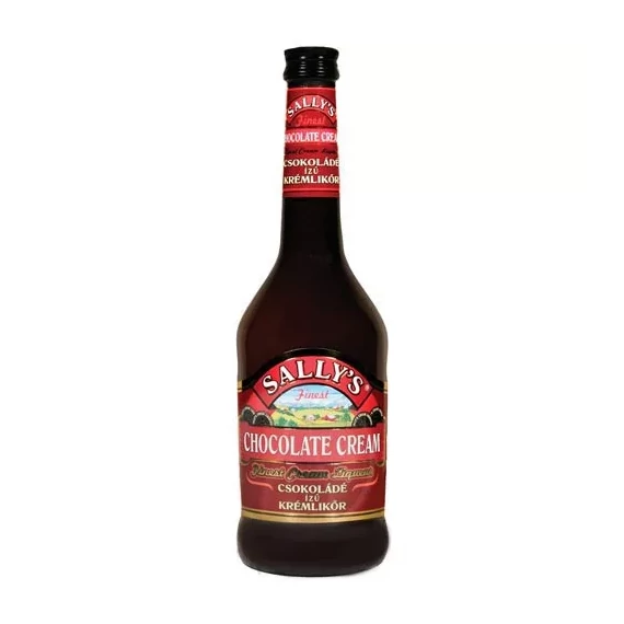 Sallys Csokoládé Krémlikőr 0,5l + pohár DD