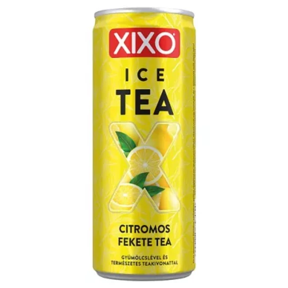 Xixo Ice Tea Citrom 250ml CAN 1/24 DRS