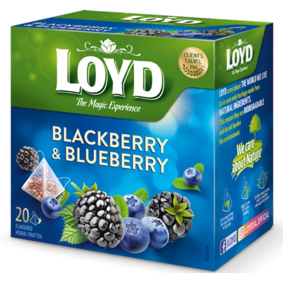 Loyd Piramis blackberry-blueberry B