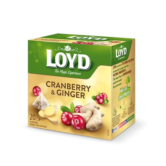 Loyd Piramis Gyömbér-Vörösáfonya B