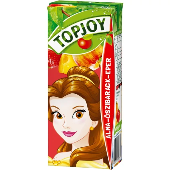 Top Joy 0,2l Eper 30% (alma-őszibarack-eper)