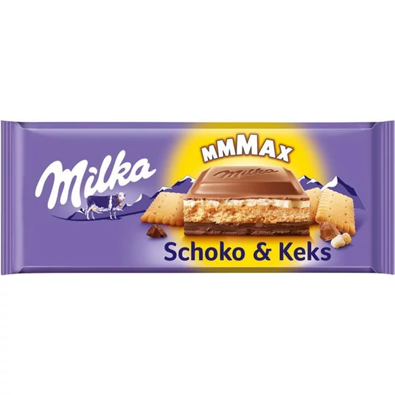 Milka 300g Choco & cookie - kekszes B