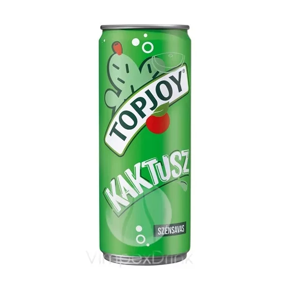 Top Joy Szénsavas Kaktusz fémdoboz 0,33l