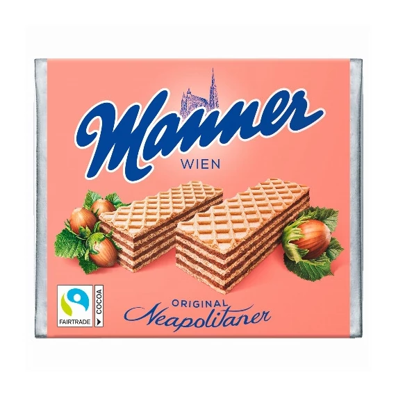 Manner mogyorós ostya 75g 1/12