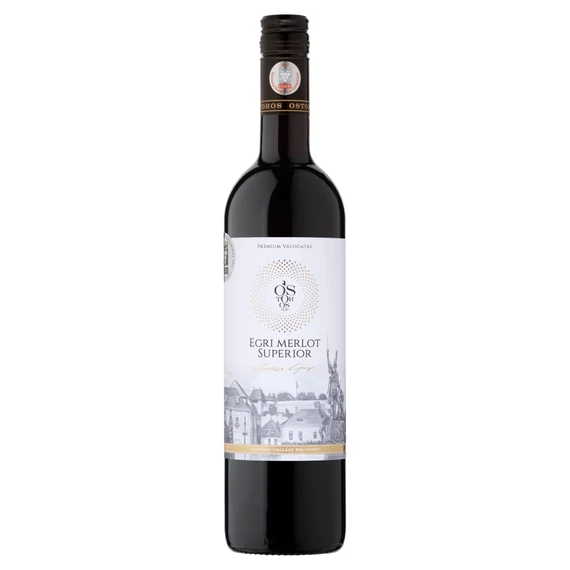 Prémium Egri Merlot Superior sz. 0,75l Ostoros