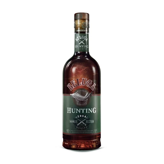 Beluga Hunting Herbal Bitter likőr 0,7l 38%