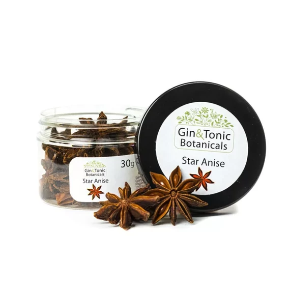 G&amp;T Botanicals Csillagánizs egész 30g kis tégelyben