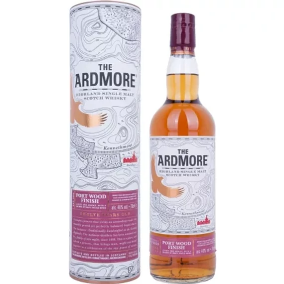 The Ardmore 12 éves Port wood Finish whisky 0,7l 46% DD