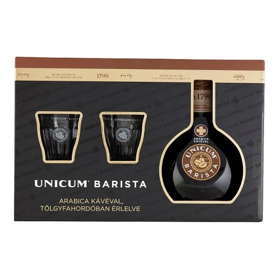 Unicum Barista 0,7L 34,5% + pohár DD