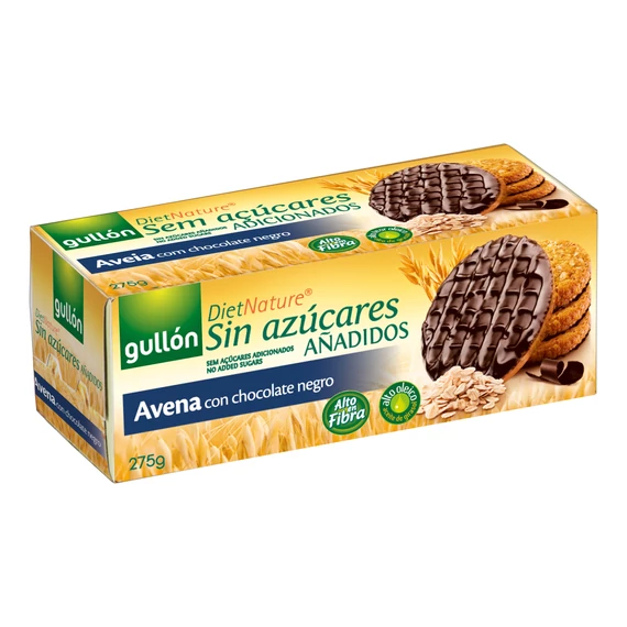 Gullon 275g avena étcsokoládé zabkeksz HCN B