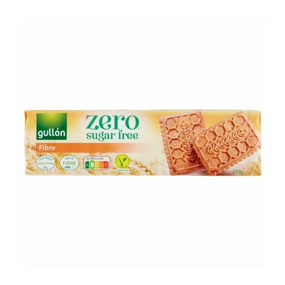 Gullon 170g rostdús cukormentes keksz B