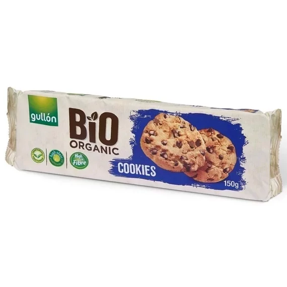 Gullón BIO keksz csokoládé darabkákkal 150 g