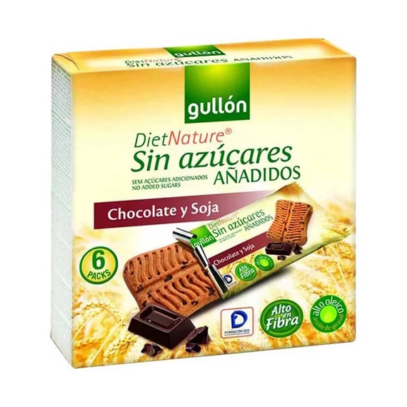 Gullon Snack csokis  keksz 144g