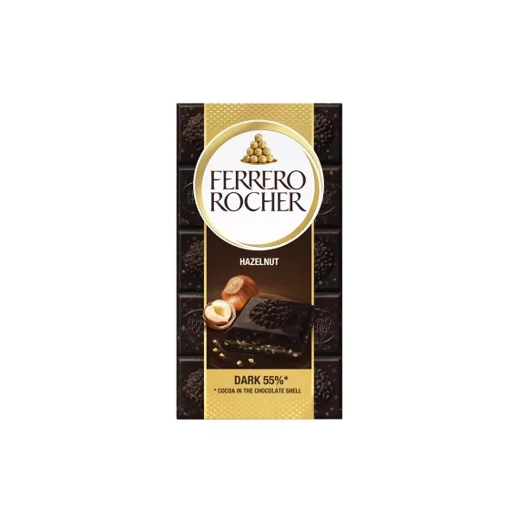 Ferrero Rocher táblás 90g ét mogyorós B
