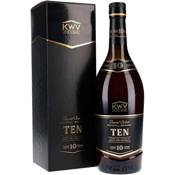 KWV 10 éves Brandy 0,7l 43%