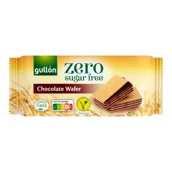 Gullon cukormentes nápolyi kakaós 60g 1/12