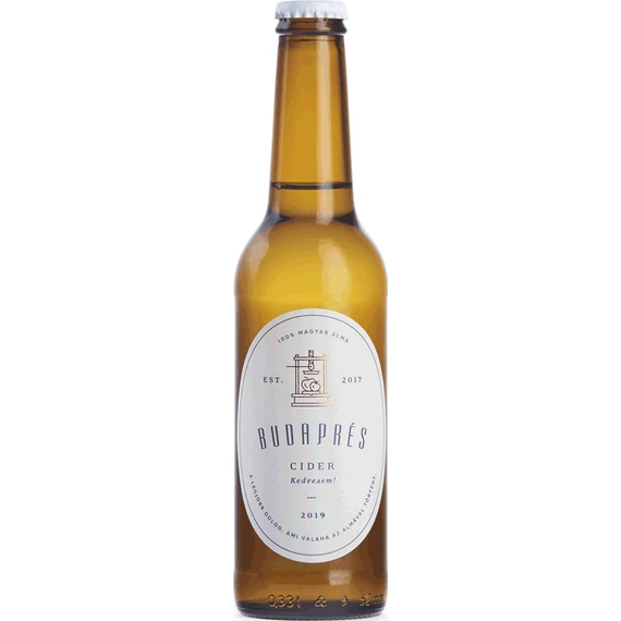 Budaprés Cider Kedvesem! 2019 0,33l 7,8%