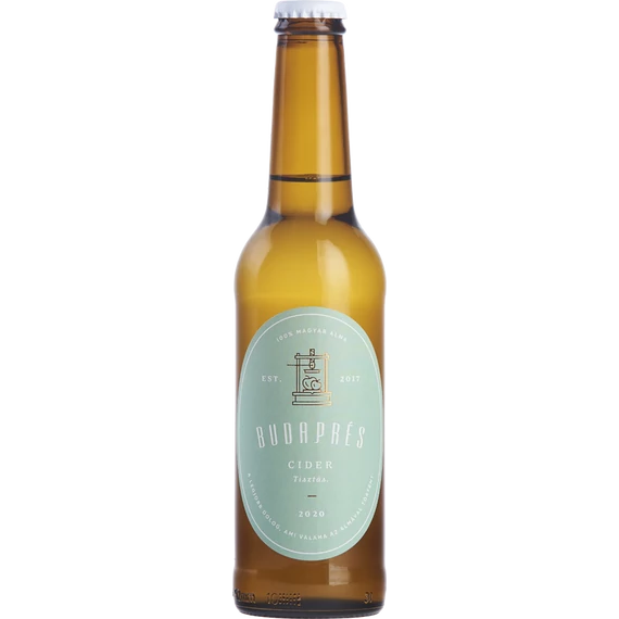 Budaprés Cider Tisztás. 2021 0,33l 8,4% 1/24