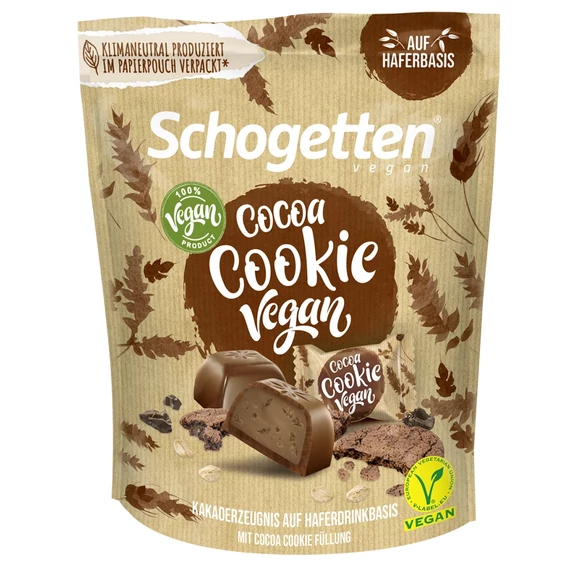 Schogetten bites kakaós keksz vegán 125g
