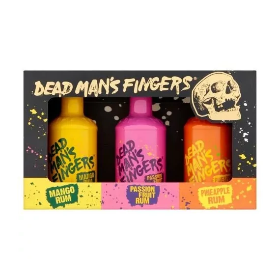 Dead Mans Fingers Taster Pack rum 3x0,05l Mango, Passionfruit, Pineapple DD