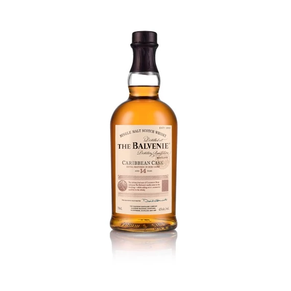 Balvenie 14 éves Caribbean Cask Scotch Whisky 0,7l 43% DD