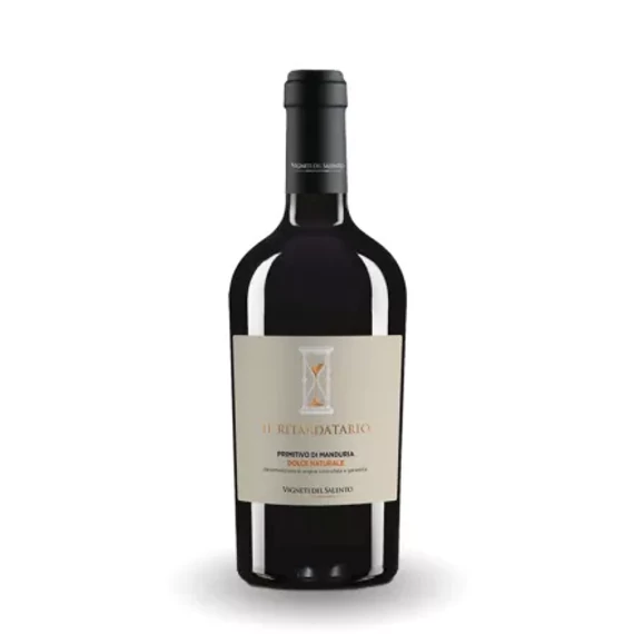 Vigneti Salento il Ritardatario Primitivo Dolce Naturale 0,5l 16%