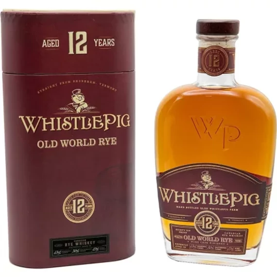 Whistlepig 12 éves Rye Whiskey 0,7l 43% DD