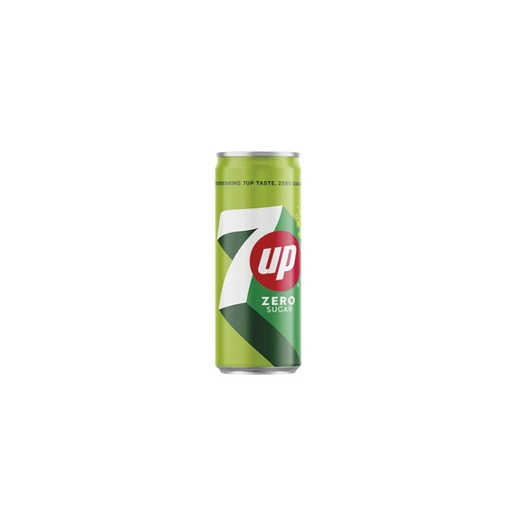EXPORT 0,33L CAN 7UP Zero
