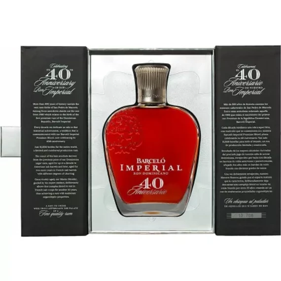 Barceló Imperial Premium Blend 40th Anniversary rum 0,7l 43% DD