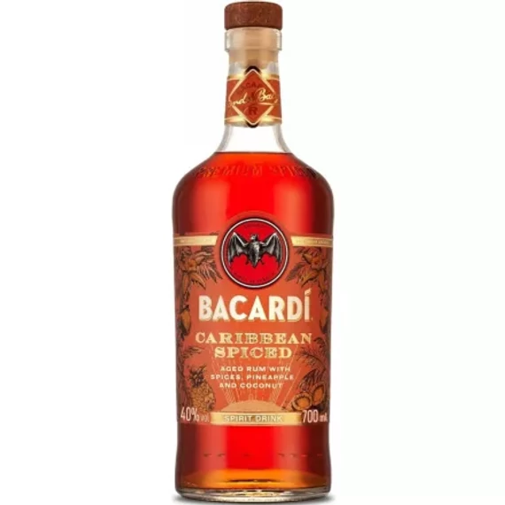 Bacardi Caribbean Spiced rum 0,7l 40% DRS