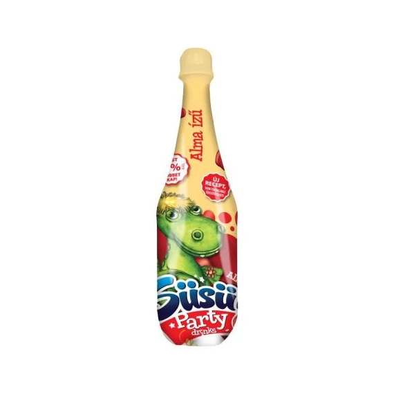 Süsü Party drink alma kölyökpezsgő 1L PET 1/6 DRS