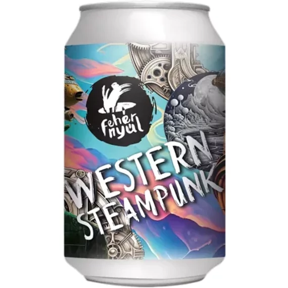Fehér Nyúl Western Steampunk (West Coast IPA) sör 0,33l 6,6%