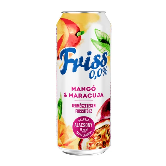 Borsodi Friss Mangó-maracuja 0,5l 0,0% alk.mentes dob DRS