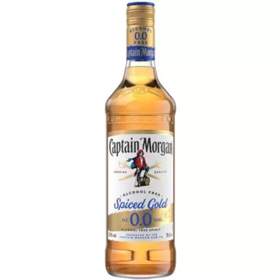Captain Morgan Spiced Gold alk.mentes 0,7l 0%