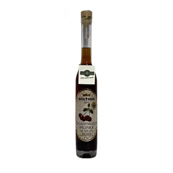 Bolyhos ágyas cigánymeggy pálinka 0,35l 50% platin