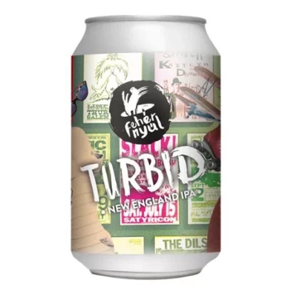 Fehér Nyúl Turbid NEIPA 0,33l 5,8% DRS