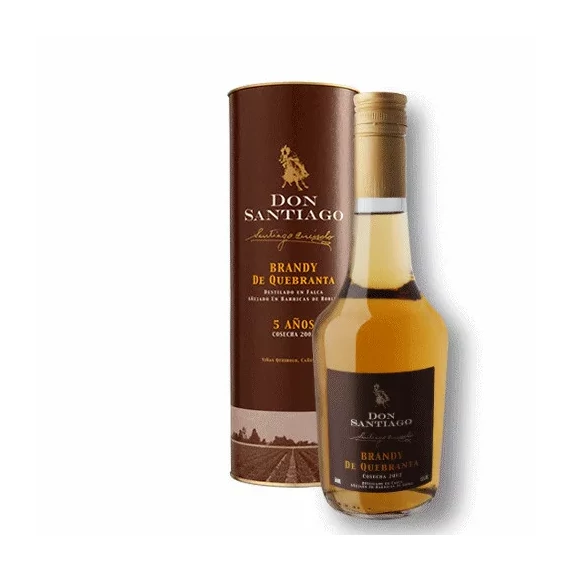 Don Santiago Quebranta brandy 0,5l 43% DD