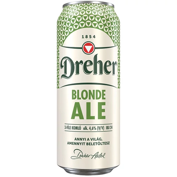 Kisker Dreher Blonde Ale 4,6% sör 0,5l dob. DRS