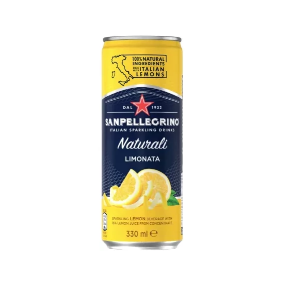 San Pellegrino Limonata 0,33l CAN 1/24 DRS
