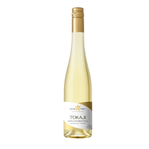 Grand Tokaj Tokaji Késői Sárgamuskotály édes 0,5l DRS