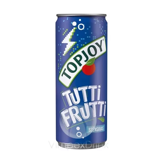 Top Joy Szénsavas Tutti Frutti CAN 0,33l DRS