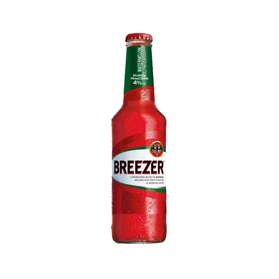 Bacardi Breezer 4% Görögdinnye 0,275l 1/24 DRS