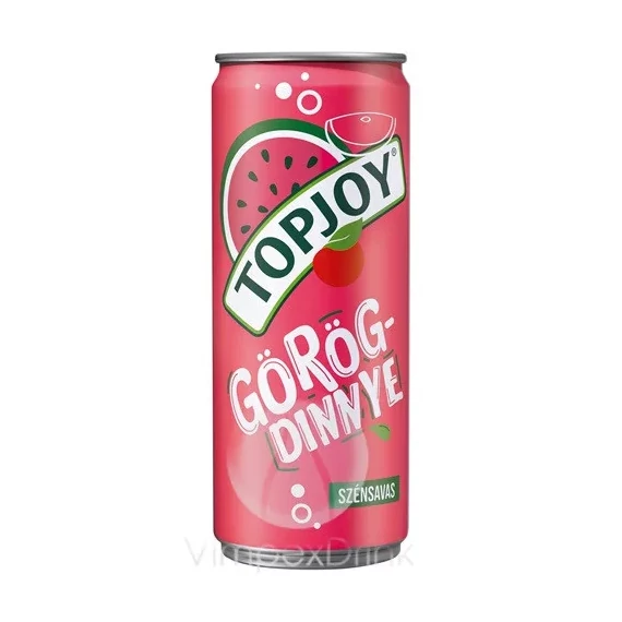 Top Joy Szénsavas Görögdinnye fémdoboz 0,33l