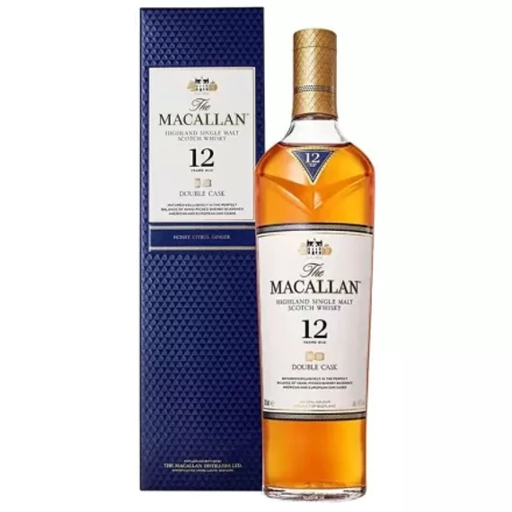 The Macallan 12 éves Sherry Oak Scotch Whisky 0,7l 40% DD DRS