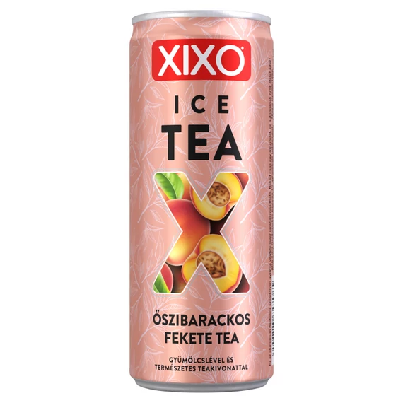 Xixo Ice Tea Őszibarack 250ml CAN 1/24 DRS