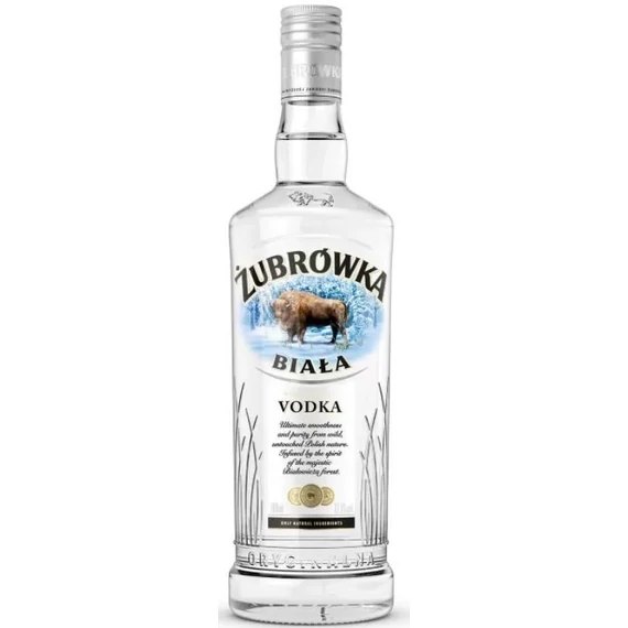 Zubrowka Biala vodka 1L 37,5%
