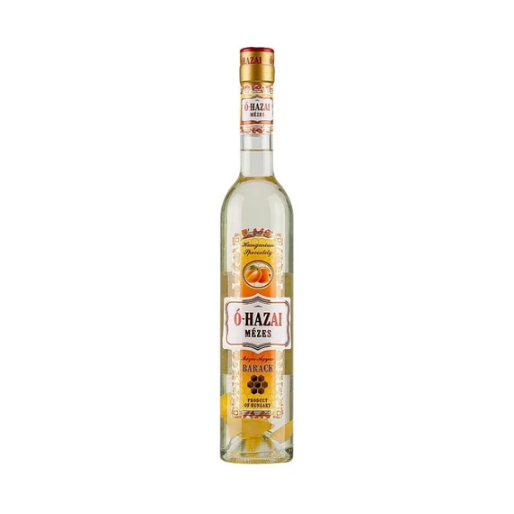 Ó-Hazai Mézes Ágyas Barack likőr 0,5l 30% DRS