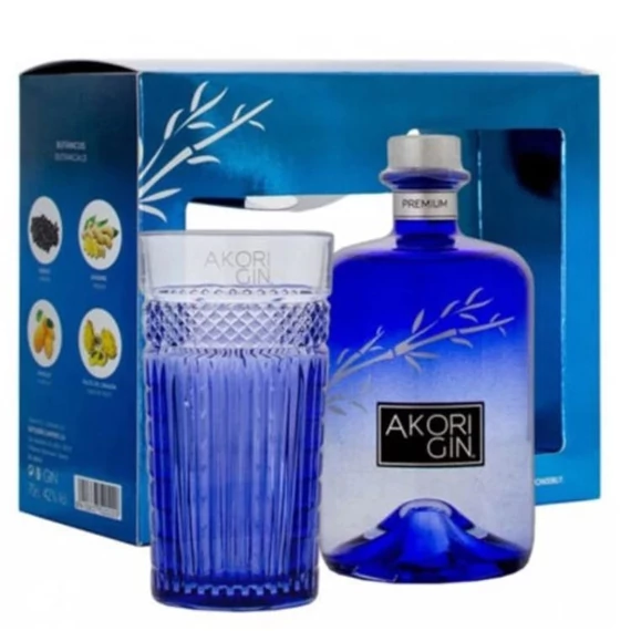 Akori Premium gin 0,7l 42% + pohár DD DRS